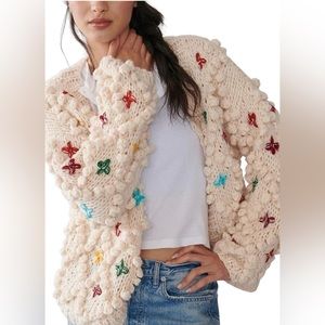Saachi open front cardigan